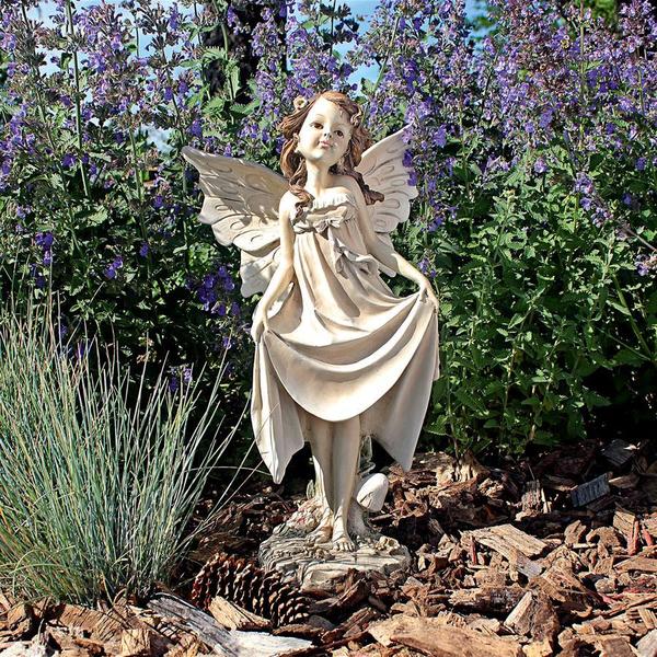 Design Toscano Wildflower Meadows Fairies Garden Statue: Calla LY79214